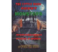 The Little Book About Monsters: Word Search Book with easy to read Print about Monsters , Halloween, Dungeons & Dragons and more | 6x9 inches, 110 ... Gift for Vacations, Holidays and Free Times