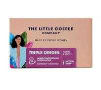 The Little Coffee Company Home Compostable Coffee Pods - 10 count (1 box of 10 Coffee Pods)