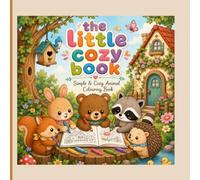 The little cozy book: simple & cute animal colouring book