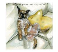 The Little Dog Laughed 'Cold Beer' Digs & Manor Card