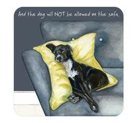 The Little Dog Laughed 'Not Sofa' Coaster