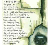 The Little Dog Laughed 'Remember Dog' Original Art Card