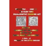 The Little Dresser on the Fairy Tree FrameWorthy Coloring Art: A Magical Moment at the Little Dresser 小さなドレッサーの魔法時間