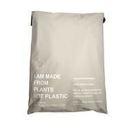 The Little Eco Company 'PLANTS NOT PLASTICS' Certified Compostable mailer bags -eco friendly pack of 20 (Large Letter 35x25cm)