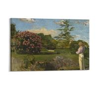 The Little Gardener Frederic Bazille Poster Artworks Picture Print Poster Wall Art Painting Canvas Decor Home Posters 16x24inch(40x60cm)