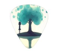 The little girl by the river. 12 Pack Guitar Picks Plectrums,4 pieces in each of 3 sizes, Suitable for a wide range of stringed instruments