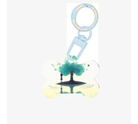 The Little Girl by The River. Dog Tags for Pets,Bone-Shaped Acrylic Pet ID Tags,Perfect for Small to Large Dogs and Cats,Cute & Functional