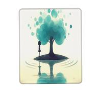 The Little Girl by The River. Gaming Mouse Pad, Full-Print Design with 3mm Rubber Base, Ergonomic and Durable for Office, Gaming, and Study