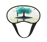 The Little Girl by The River. Sleep Eye Mask, Soft & Comfortable for Men, Women, Comfortable Sleep Mask
