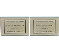 The Little Goat Soap Company Simply Shampoo, Unscented, 100 g (Pack of 2)