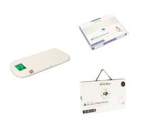 The Little Green Sheep Carrycot Mattress for Bugaboo Cameleon, Moses Basket Mattress Protector and Jersey Fitted Sheet Bundle