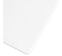 The Little Green Sheep Organic Cot & Cot Bed Fitted Sheet - White Rice