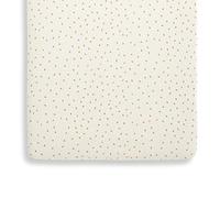 Little Green Sheep Organic Crib Fitted Sheet - Linen Rice Linen Rice