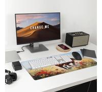 The Little Horse Large Gaming Office Mouse Pad-Durable,Non-Slip,Eco-Friendly Desk Mat for Enhanced Comfort and Stability.