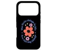 The Little In Things Life Are Big Retro Daisy Case for iPhone 17 Pro