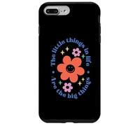The Little In Things Life Are Big Retro Daisy Case for iPhone 7 Plus/8 Plus