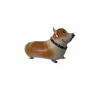 The Little Leisure Company DOG balloon - 1 DOG Animal Balloon - Perfect for Birthdays and Birthday Parties - BROWN DOG