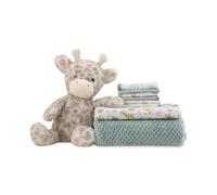 The Little Linen Company Boxed Gift Set - Savanna Giraffe