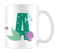 The Little Mermaid A Alphabet Mug (One Size) (White/Green)