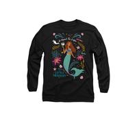 The Little Mermaid Ariel Goes Beyond The Surface Long Sleeve T-Shirt, Black Disney Black XL