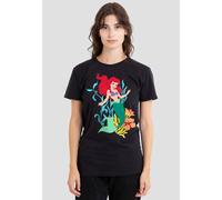 The Little Mermaid Ariel Sea Kelp T-Shirt, Black Disney Black XL