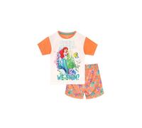 The Little Mermaid Ariel Short Pyjamas Disney Orange 7-8 Years