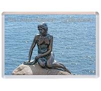 The Little Mermaid - Copenhagen - Jumbo Fridge Magnet