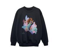The Little Mermaid Girl's Find Your Voice Movie Sweatshirt in Black | Size: 12-13 Years The Little Mermaid Black 12-13 Years