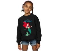The Little Mermaid Line Ariel Sweatshirt Disney Black 7-8 Years