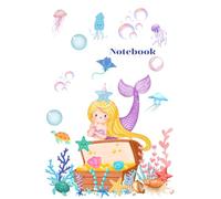 The little mermaid princess and her happy undersea friends: The little mermaid princess and her happy sea friends and treasure chest.