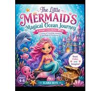 The Little Mermaid’s Magical Ocean Journey: A Story Coloring Book for Kids Ages 4-8 | Read, Imagine, and Color Through an Underwater Adventure Filled ... Magic (Magical Story Coloring Adventures)