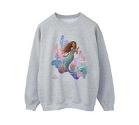 The Little Mermaid Women's Find Your Voice Movie Sweatshirt in Grey | Size: Medium The Little Mermaid Grey M
