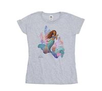 The Little Mermaid Women's Voice T-Shirt in Grey | Size: Medium The Little Mermaid Grey M
