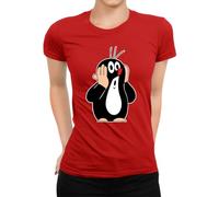 The Little Mole Women's T-Shirt, red, M