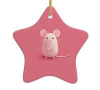The little mouse who made a mistake christmas tree Ceramic hanging Christmas decorations ideal craft projects for decorating and hanging