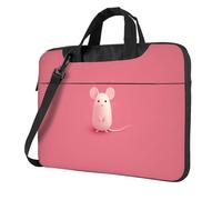 The little mouse who made a mistake Printed Laptop Bag Laptop Tote Bag Suitable For Travel And Office Use, Black, 15.6 inch