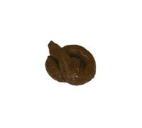 The Little Party Shop Sticky Soft Fake Dog Poo Turd - Realistic 6cm Prank Toy