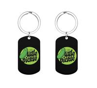 The Little Pickle Cute Keychain Metal Key Ring Keychains Bag Purse Pendant Charms for Women Men