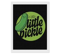 The Little Pickle Diamond Painting Kits for Adults Full Round Dril Diamond Art for Home Wall Decor 12"x16"
