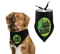 The Little Pickle Dog Bandana Pet Scarf for Small Medium Large Dogs Triangle Bibs Photo Prop Gift