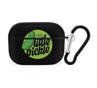 The Little Pickle Hard Shell Case Skin Accessories Cover with Keychain Compatible with AirPods Pro