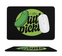 The Little Pickle Mouse Pad Waterproof Ultra-Thin Non-Slip Rubber Base Square Mouse Mat Gaming Mousepad 7.9"x9.4"