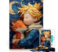 The Little Prince And The Fox 1000 Piece Jigsaw Puzzles for Adults Brain Tease Toy Relax Time Perfect Cut Memorable Gift (38x52cm)