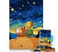 The Little Prince And The Fox Jigsaw Puzzles 1000 Pieces for Teenagers Think Game Peaceful Time Quality Edge Perfect Present (38x26cm)