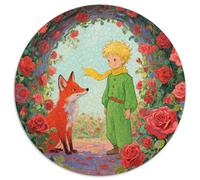 The Little Prince And The Rose Jigsaw Puzzles Puzzles for Adults Kids. 1000 Pieces Children's Fun Picture Books Impossible Challenge Toy Educational Games Home Decoration for Adults& Kids Age 14 Years