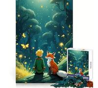 The Little Prince Fox Jigsaw Puzzles for Teenagers 1000 Pieces Raise Memory Slow Enjoy Clean Edge (50x75cm)