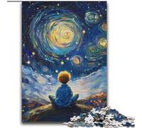 The Little Prince of The Night Sky 2000 Piece Jigsaw Puzzles for Teenagers, Family Activity with Matching Poster And Trivia Sheet for Age 14+ (70x100cm)