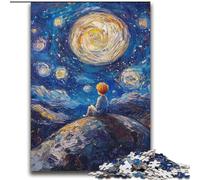 The Little Prince of The Night Sky 2000 Pieces Jigsaw Puzzle for Adults& Teens, Challenging Game And Family Play Parent-child Interaction (70x100cm)