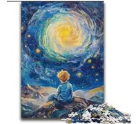 The Little Prince of The Night Sky Adult Jigsaw Puzzles 2000 Pieces, Brain Intelligence Challenge Addictive Toys Birthday Gifts for Age 14+ (70x100cm)