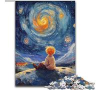 The Little Prince of The Night Sky Jigsaw Puzzles for Teenagers, for Age 14+ Fun Games Fun Activities at Home, Birthday Gifts, Travel Gifts (50x75cm)